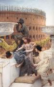 Alma-Tadema, Sir Lawrence The Coliseum (mk23) Sweden oil painting artist